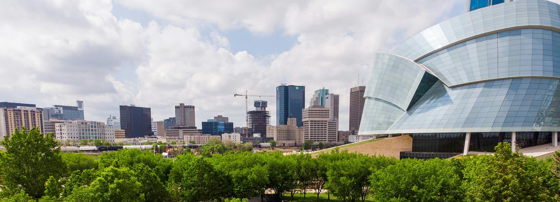 City of Winnipeg skyline