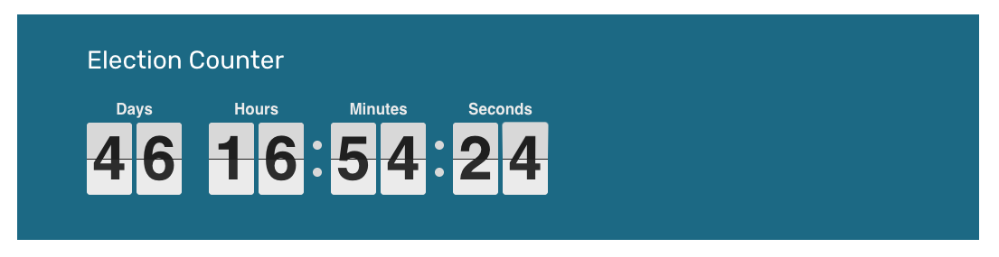 City of Delta's 2026 Election Countdown Timer